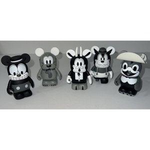 Disney Vinylmation Classics Collection (Lot of 5) Peg-Leg Pete, Mickey Mouse